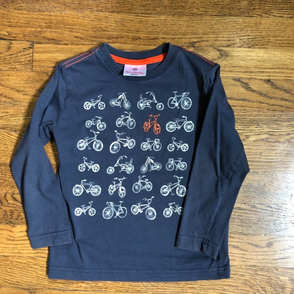 Hanna Andersson Bike Cotton Shirt Size 4
